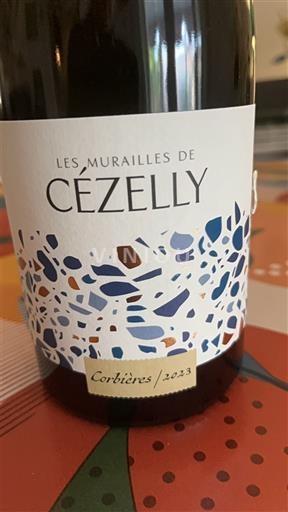 Vin Blanc sec Les Murailles de Cézelly 2023 France Languedoc Corbières AOC
