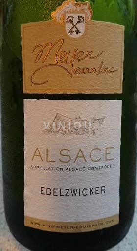 Alsace Edelzwicker Meyer Jean Luc Edelzwicker 2024