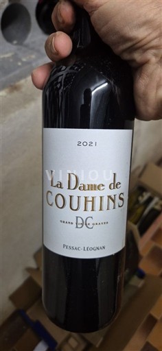 Bordeaux Pessac-Léognan Château Couhins La Dame de Couhins 2021