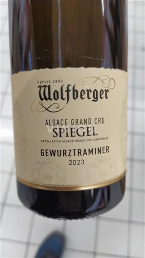 Alsace Grand Cru Wolfberger Spiegel 2023