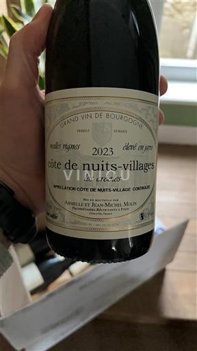 Burgundsko Côte de nuits villages Arielle et Jean-Michel Molin Les Créoles 2023