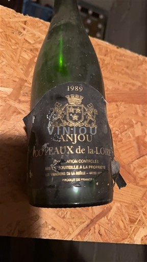 Rượu vang Blanc moelleux Les Vignerons de la Noëlle 1989 Pháp Thung lũng sông Loire Anjou Coteaux de la Loire AOC