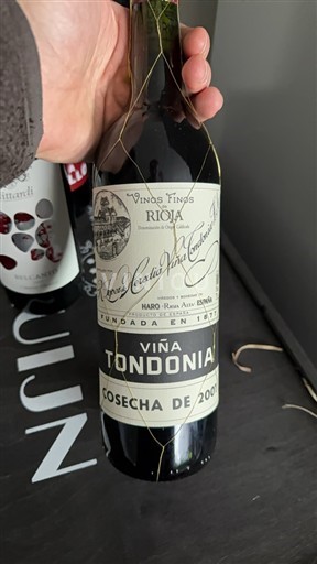La Rioja Rioja R. López de Heredia Viña Tondonia Gran Reserva 2001
