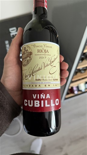 La Rioja Rioja R. López de Heredia Viña Tondonia Viña Cubillo 2017
