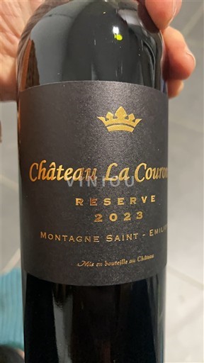 Bordeaux Montagne Saint-Émilion Château La Couronne Réserve 2023