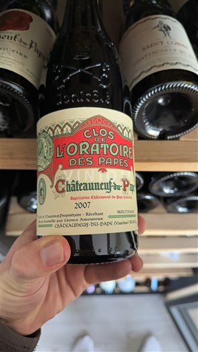 Rhônevallei Châteauneuf-du-Pape Clos de l'Oratoire des Papes 2007