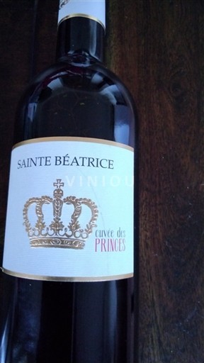 Verërat Rouge sec Cuvée des Princes Sainte Béatrice Non millésimé Francë Provence Bregdeti i Provencës AOC