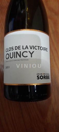Loiren laakso Quincy Jean-Michel Sorbe Clos de la Victoire 2021