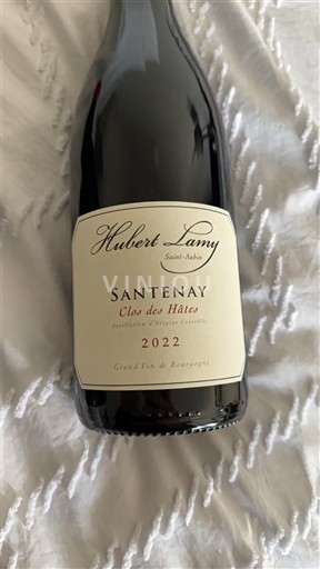Burgundy Santenay Domaine Hubert Lamy Clos des Hâtes 2022