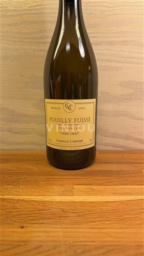 Burgundsko Pouilly-fuissé Premier Cru Famille Cordier Vers Cras 2022