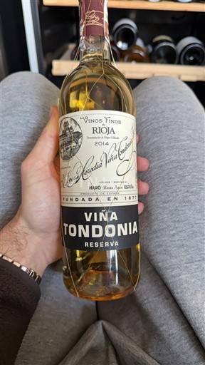 La Rioja Rioja Lopez de Heredia Viña Tondonia Reserva 2014