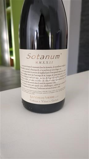 Alpes và các vùng Rhodanien Collines rhodaniennes Les Vins de Vienne Sotanum 2042