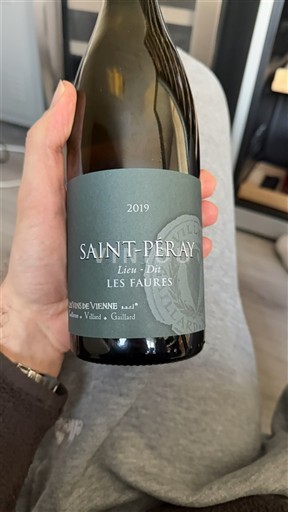 Vallée du Rhône Saint-Péray Domaine La Ville de Vienne Lieu-Dit Les Faures 2019