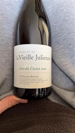 Údolí Rhôny Côtes-du-Rhône Domaine La Vieille Julienne lieu-dit Clavin 2022
