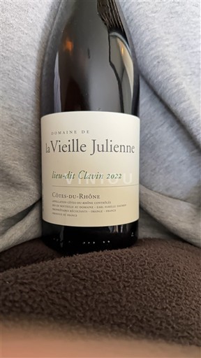 Vine Blanc sec lieu-dit Clavin Domaine La Vieille Julienne 2022 Frankrig Rhône-dalen Côtes-du-Rhône AOC
