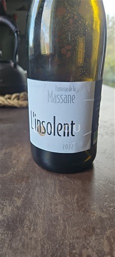 Rhônen laakso Ventoux Domaine La Massane L'insolent 2022