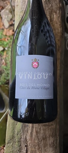 Vallée du Rhône Côtes-du-rhône-villages Château Gigognan Bois des Moines Non Millésimé