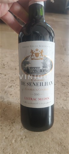 Bordeaux Listrac-Médoc Closerie de Seneilhan 2010