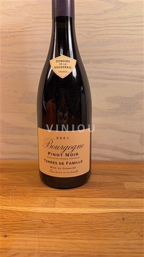 Víno Rouge sec Terres de Famille Domaine La Vougeraie 2021 Francie Burgundsko AOC