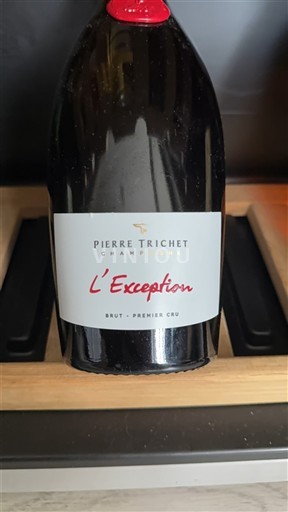 Mousserende wijnen Rouge brut L'Exception Pierre Trichet 2018 Frankrijk Champagne Niet gespecificeerd AOC Premier Cru