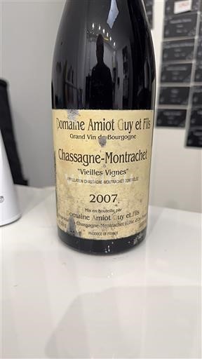 Borgogna Chassagne-Montrachet Domaine Amiot Guy et Fils Vieilles Vignes 2007
