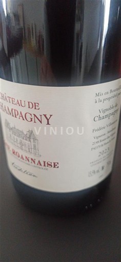 Valle della Loira Côte-roannaise Château Champagny 2023