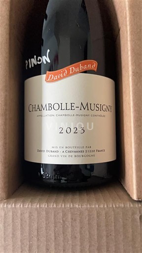 Bourgondië Chambolle-Musigny David Duband 2023