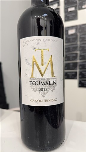 Víno Rouge sec TM de Toumalin Toumalin 2013 Francie Bordeaux Canon-Fronsac AOC