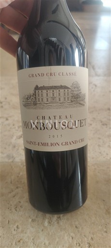 Bordeaux Saint-Émilion Grand Cru Grand Cru Château Monbousquet 2015
