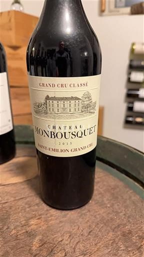 Bordeaux Saint-Émilion Grand Cru Grand Cru Château Monbousquet 2015