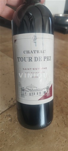 Burdeos Saint-Estèphe Cru Bourgeois Château Tour de Pez 2008