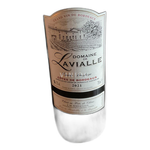 Burdeos Côtes-de-Bordeaux Domaine de Lavialle Prestige 2021