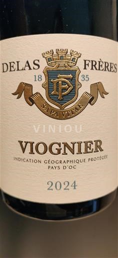 Languedoc a Roussillon Pays d'Oc Delas Frères 2024