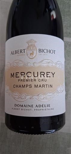 Burgundsko Mercurey Premier Cru Domaine Albert Bichot - Domaine Adélie Champs Martin 2022