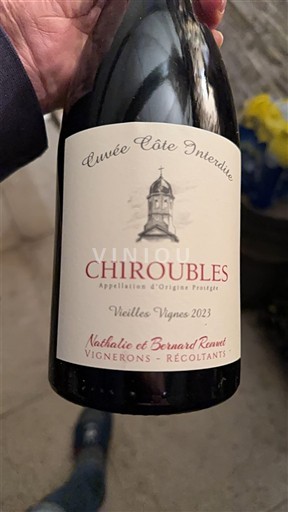 Beaujolais Chiroubles Nathalie et Bernard Ravat Côte Inverdieu 2023