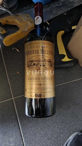 Bordeaux Bordeaux supérieur Château Verrière Bellevue 2010