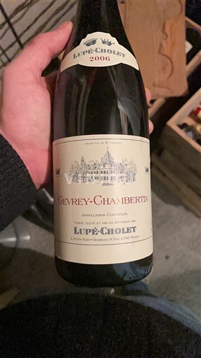 Bourgondië Gevrey-Chambertin Lupé-Cholet 2006