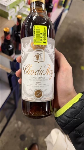 Bordeaux Sauternes Clos du Roy 1995