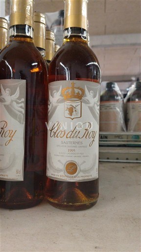 Bordeaux Sauternes Clos du Roy 1995
