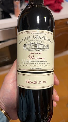 Bordeaux Château Grand-Jean Elégance 2023