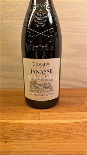 Vine Rouge sec Vieilles Vignes Domaine La Janasse 2013 Frankrig Rhône-dalen Châteauneuf-du-Pape AOC