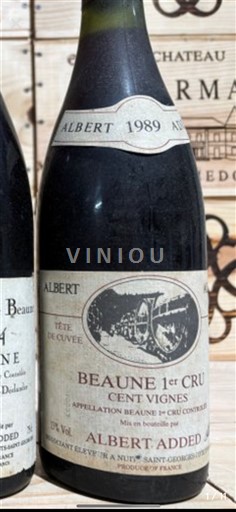Bourgondië Niet gespecificeerd Premier Cru Albert ADED Tête de 1989