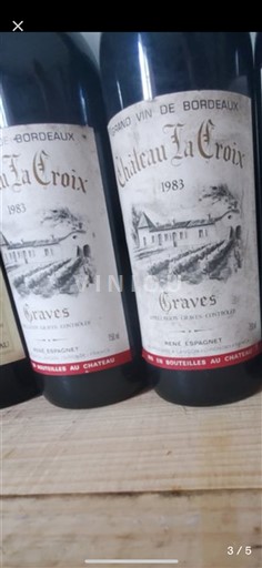 Burdeos Graves Château La Croix 1983