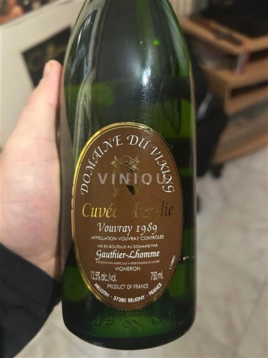 Dolina Loare Vouvray Domaine Viking Aurélie 1989