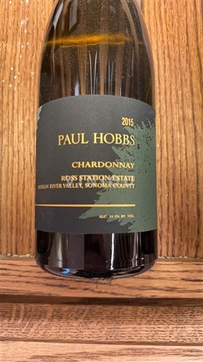 Kaliforniska AVA Russian River Valley Paul Hobbs Ross Station Estate 2015