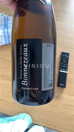 Weine Blanc liquoreux Beauregard Domaine Thomas Tonnaud 2023 Frankreich Loiretal Bonnezeaux AOC