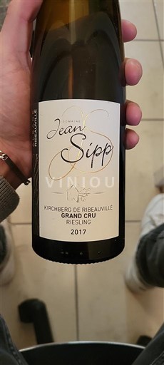 Alzacija Alsace Grand Cru Grand Cru Domaine Jean Sipp Kirchberg de Ribeauvillé 2017