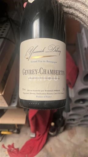 Borgogna Gevrey-Chambertin Yannick Durey Senza annata
