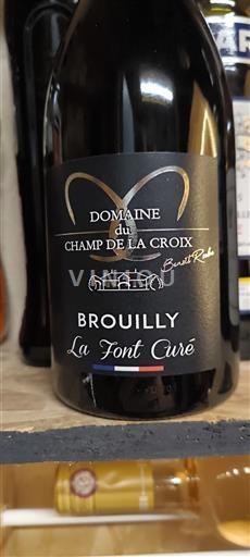 Beaujolais Brouilly Domaine Champ de la Croix La Font Curé Ikke årgangsbestemt