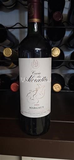 Bordeaux Margaux Cuvée des Alouettes 2004